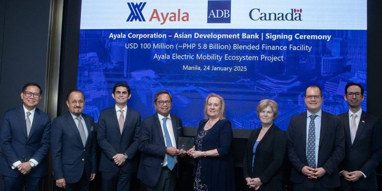 ADB-Ayala Sign $100 Million Financing Deal to Support Electric Mobility in the Philippines