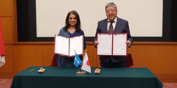 Japan and UNICEF Partner to Promote Child Nutrition and Education in Papua