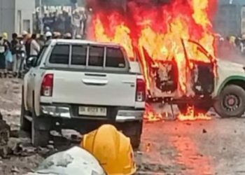 IMIP Morowali is in Terror, Company Facilities are Burned by Mobs