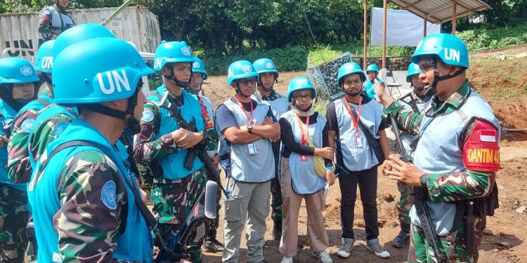 First-Ever Journalist Boot Camp Brings Indonesian Media Closer to Peacekeeping Mission