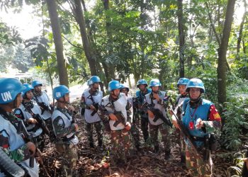 Seeing the Faces of TNI Soldiers Being Sent to Congo: Shooting as the Last Resort