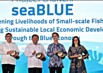 Japan, KKP, and UNDP Indonesia Launch “seaBLUE” Initiative
