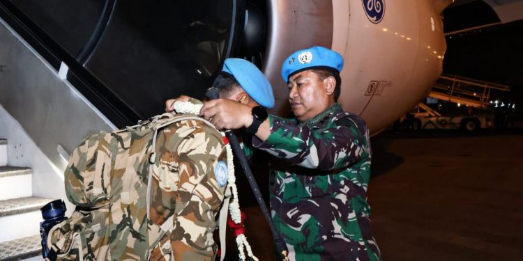 Indonesia Reaffirms Commitment to UN Peacekeeping, PMPP TNI Rotates MONUSCO Engineering Battalion
