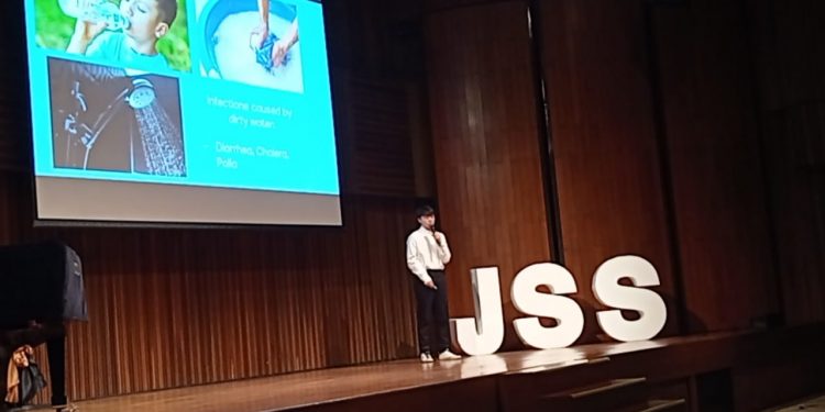 JIS Student’s Innovation: Turns River Water into Toilet Flushing Solution