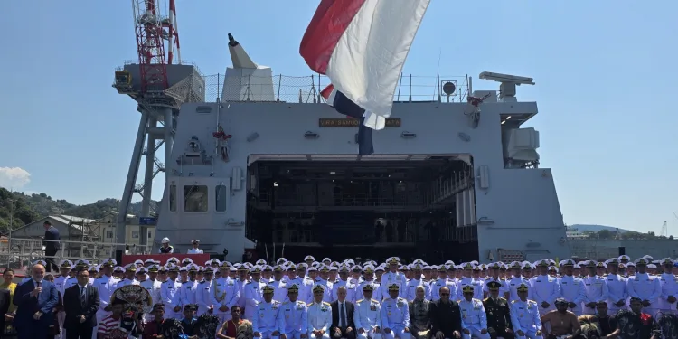 Indonesia Expands Naval Fleet with Commissioning of Warship KRI Brawijaya-320