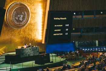General Assembly Endorses New York Declaration on Two-State Solution Between Israel and Palestine
