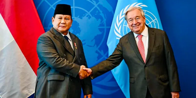 President Prabowo’s Bilateral Meeting with UN Secretary-General