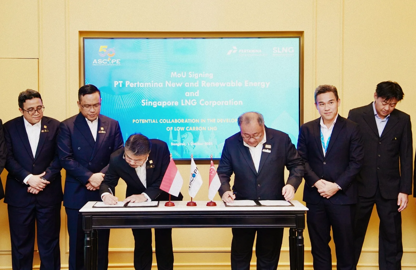 Pertamina NRE and Singapore LNG Forge Partnership to Develop Bio-LNG