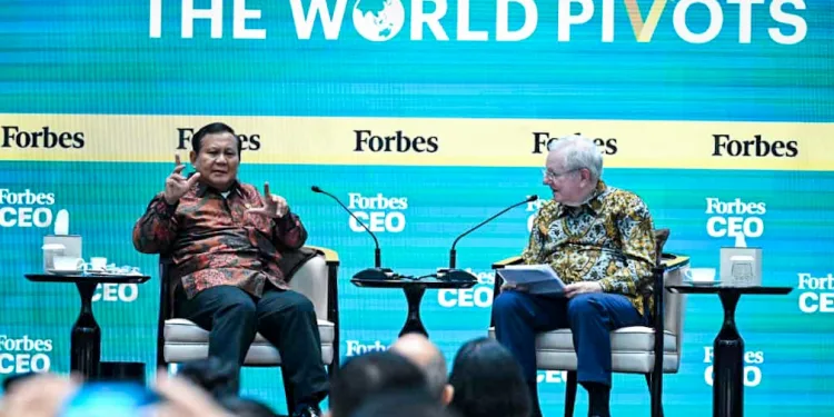 Prabowo Unveils Indonesia’s Economic System at the Forbes Global CEO Conference 2025 1 Prabowo Unveils Indonesia’s Economic System at the Forbes Global CEO Conference 2025
