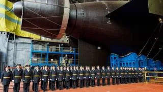 Russia Launches New Nuclear Submarine