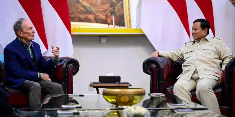 What is Michael Bloomberg’s Mission in Indonesia?