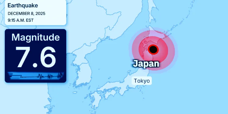 Japan Earthquake 7.5 Strikes Aomori: 30 Injured, Indonesian Embassy Urges Vigilance