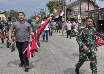 Indonesian Military Disbands GAM Flag Display in Lhokseumawe, Aceh