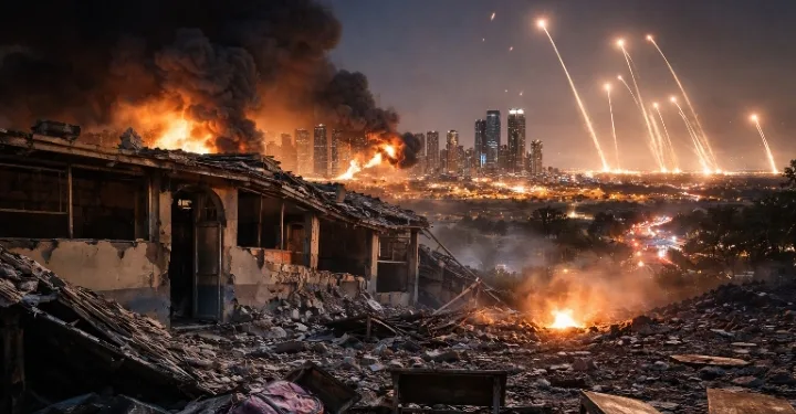 WAR FINALLY ERUPTS: Missiles Rain Down on the Gulf, Iranian School Hit, US Bases Targeted