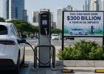 Firmed Solar Undercuts Most of Asia’s Planned Gas, and EVs Can Save Over $300 Billion a Year in Oil Imports