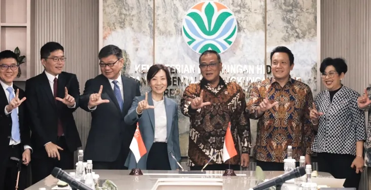 Indonesia, Singapore Launch Green Partnership to Drive ASEAN Climate Action