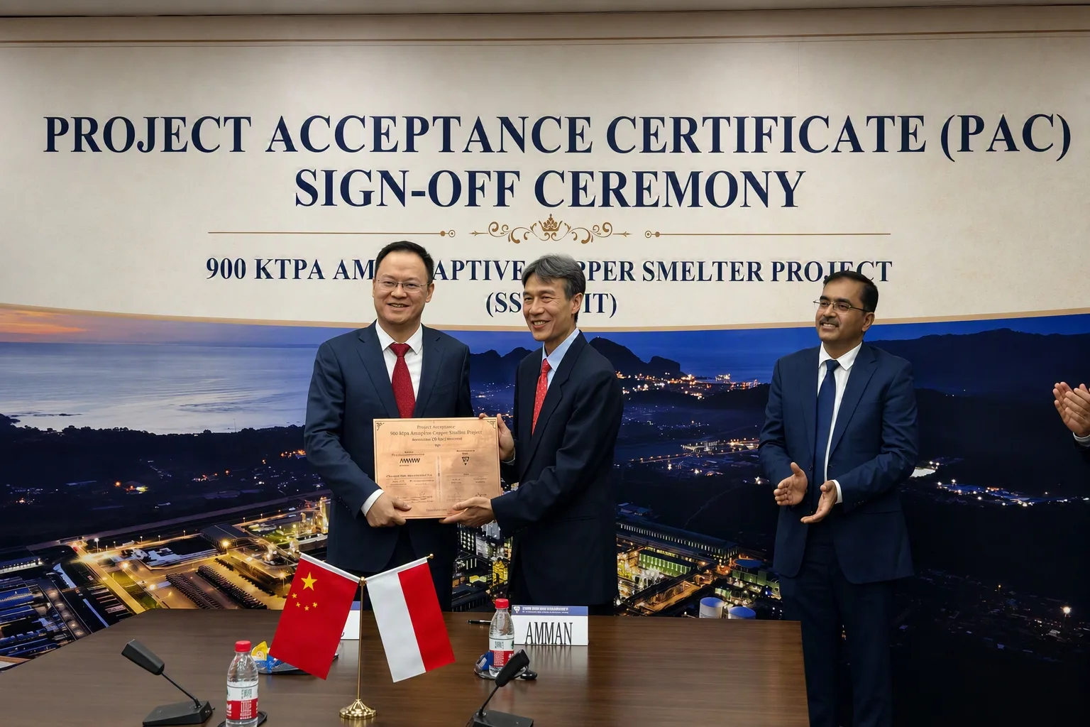 Indonesia’s Critical Minerals Leap as AMMAN Completes Copper Smelter 1